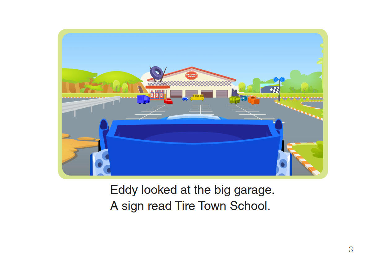 Little Fox启蒙动画Tire Town School全72集含配套MP3音频及绘本打包下载