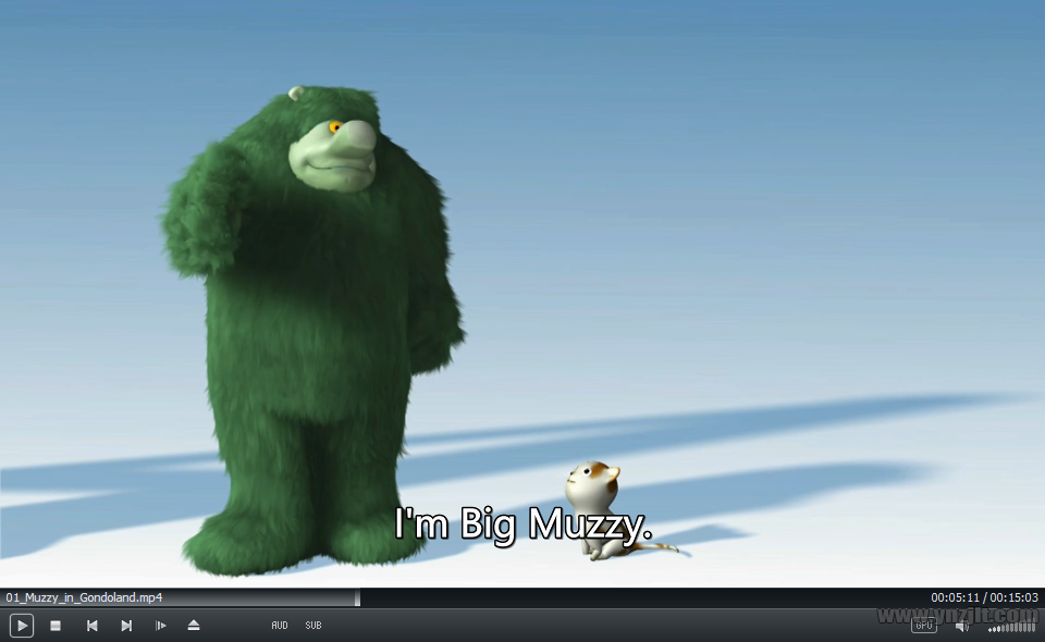 BBC经典英语启蒙动画Big Muzzy玛泽的故事，1080P高清视频带英文字幕，全套英文版和中文版+游戏+PDF教材+卡片，百度网盘下载