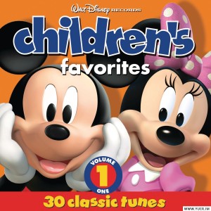 03.迪斯尼最爱儿歌系列Disney Children’s Favorites Songs 全4张CD 100首儿歌